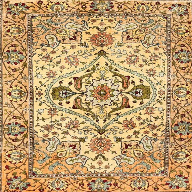 Oriental Indoor Rug, Round 6'