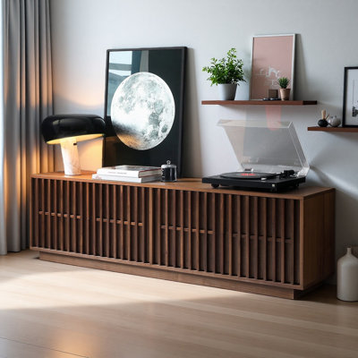 Meuble télé simple au design rétro