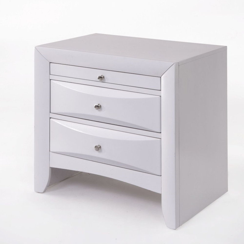 Ireland 26'' W Nightstand, White