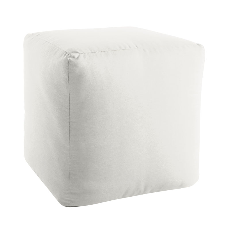 Repose-pieds Edan avec coussin Sunbrella, Toile Sunbrella® naturel