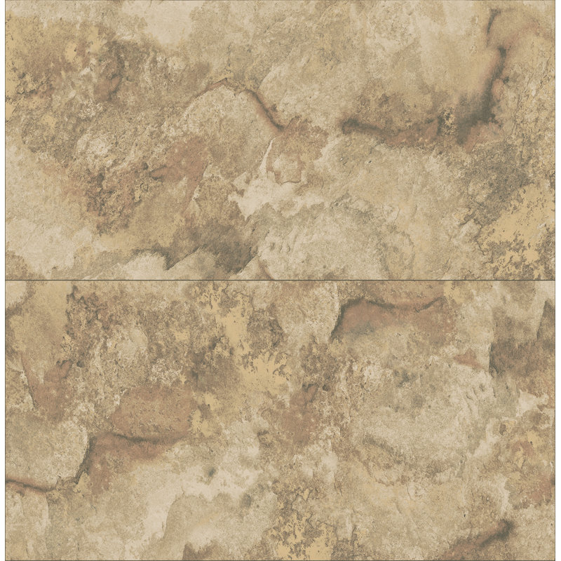 Rouleau de papier peint L 33 pi x l 20,5 po, Brun