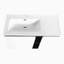 Meuble-lavabo mural 40 po avec lavabo en céramique et porte d'armoire à fermeture en douceur 40 po