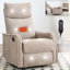 Fauteuil inclinable manuel berçant et pivotant à massage thermique pour le salon-1137290641
