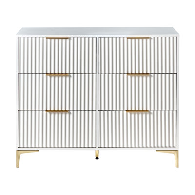 108 cm W Chest of 6 Drawers
