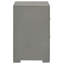Table de chevet 2 tiroirs Pierce Grey