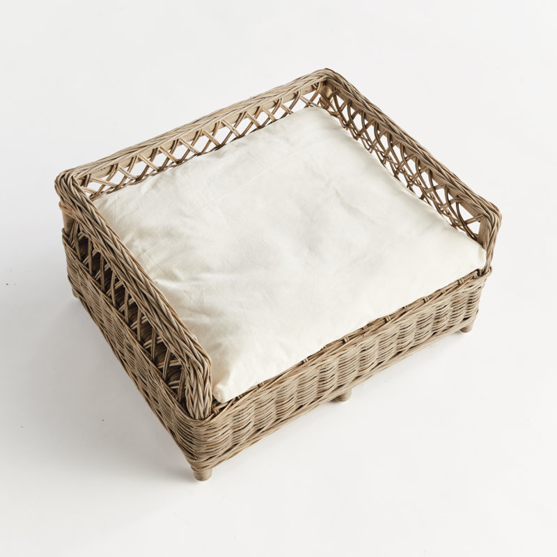 Normandy Pet Bed Small, 11" H x 21.25" W x 17.5" D