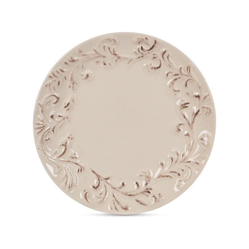 GG Collection Handmade Ceramic Decorative Plate Set, 0.25" H x 10.68" W x 10.5" D