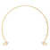 7.2 Ft Large Single Tube Round Circle Wedding Arch Backdrop Decor Balloon Flower Display Stand