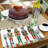 Holiday Nutcrackers Reversible Rectangular Easy Care Placemats