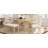 6-Piece Extendable Dining Table Set With Removable Leaf, Dining Bench, 4 Upholstered Dining Chairs