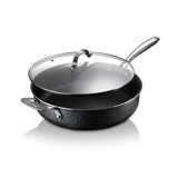 Granitestone 5.5qt Non Stick Jumbo Cooker W Glass Lid