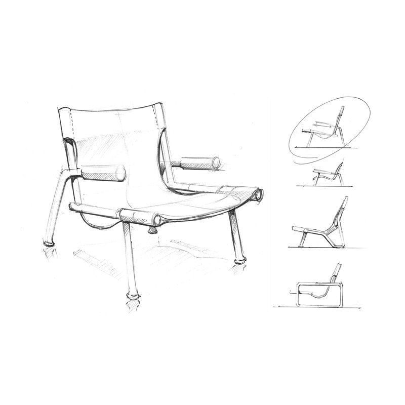 Wyatt Leather Lounge Chair