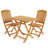 ARB Teak Outdoor Rectangular Teak Outdoor Folding Dining Table
