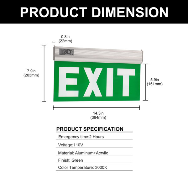 Dimensions du produit