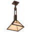 Luminaire suspendu géométrique 1 lumières simple Youngquist