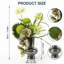 Fleurs artificielles avec vase-1822755385