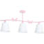 Alice Cotton / Cotton Blend Semi Flush Mount