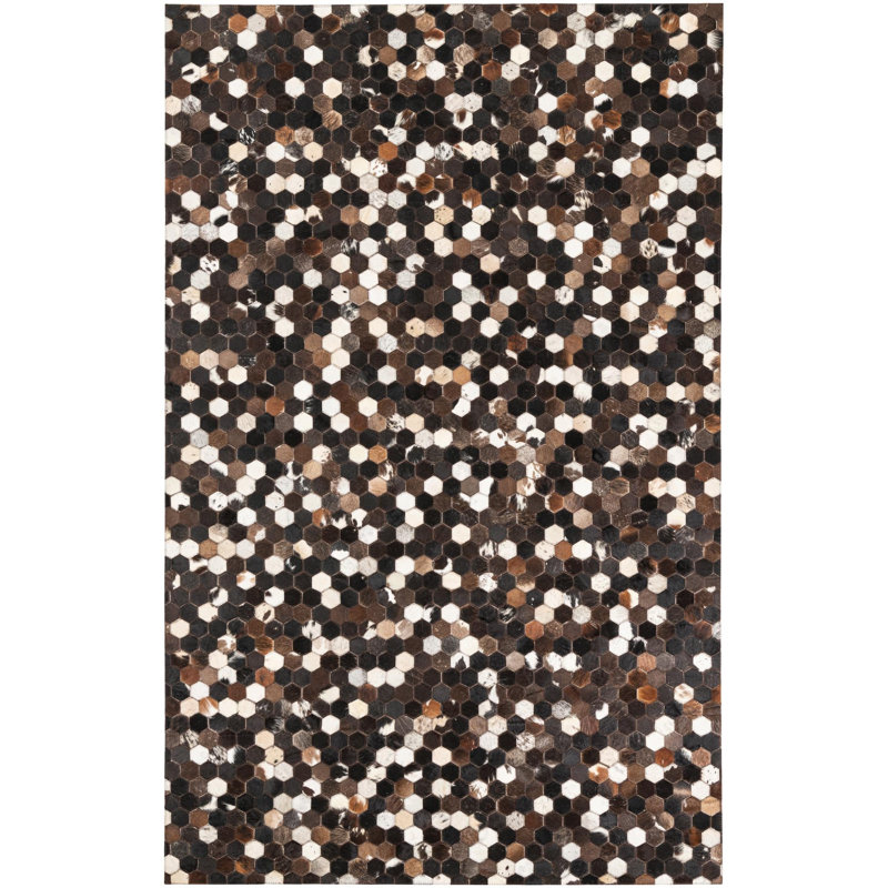 Jed Dark Brown Rug