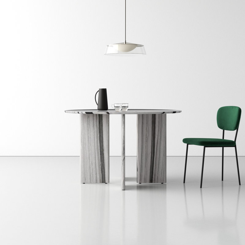 Arian 48'' Round Marble Dining Table