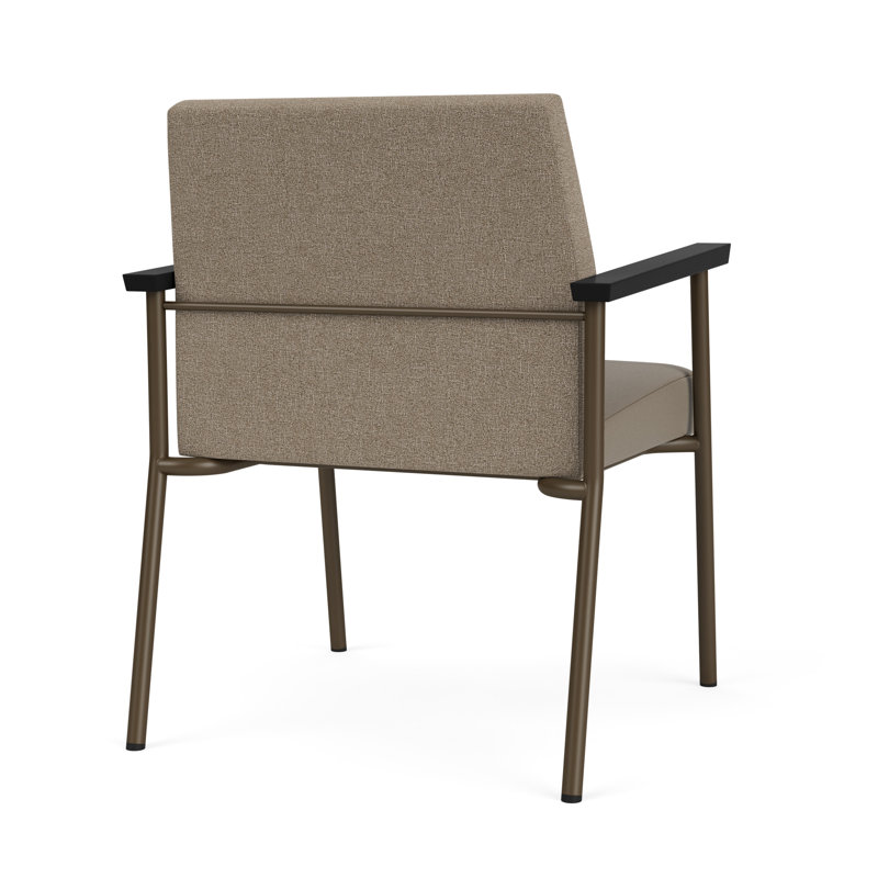 Lesro Chaise d'invité Mystic, Bronze, Archetype Silt Modena Farro