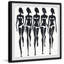 Affan, «Bikini Sashay», reproduction de peinture acrylique encadrée-1159794611