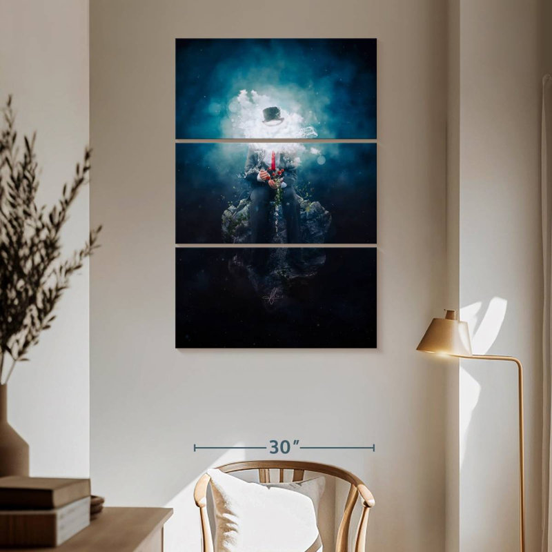 Kelan Man's Patience, 65" H x 42" W