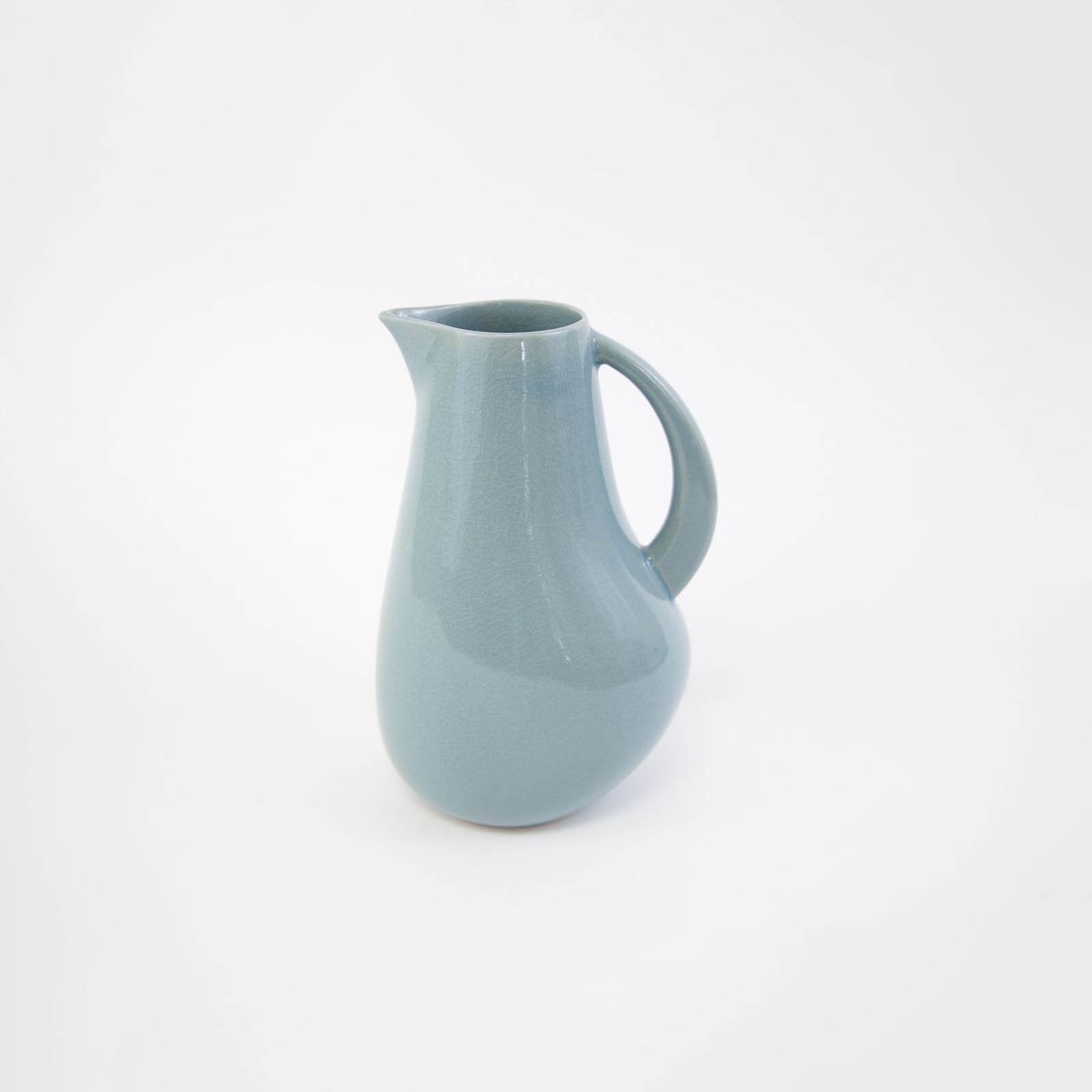 Borgen 72oz. Stoneware Pitcher, Pale Jade