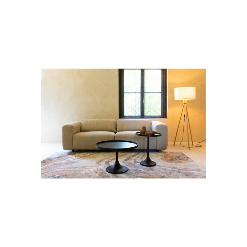 Wings Sofa, White Polyester Blend
