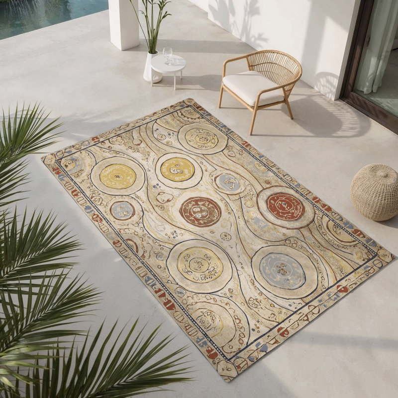 Spirited Trail Indoor And Outdoor Area Rug, Rectangle 3' x 5'
