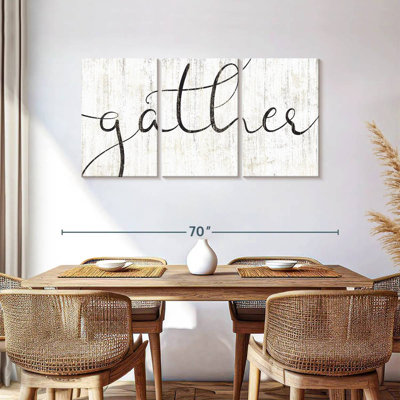 «Gather Calligraphy», reproduction d'art sur toile