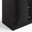 Brendle 2 Door 2 Drawer Combi Wardrobe - High Gloss Front, Soft Close Doors, Polished Metal Handles-39703059