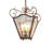 20" Square Terena 4 Light Pendant
