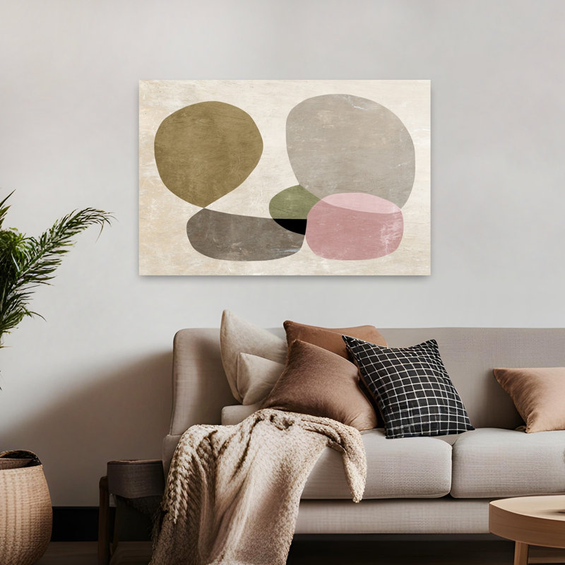 Art contemporain contemporain abstrait, H 48 po x l 32 po