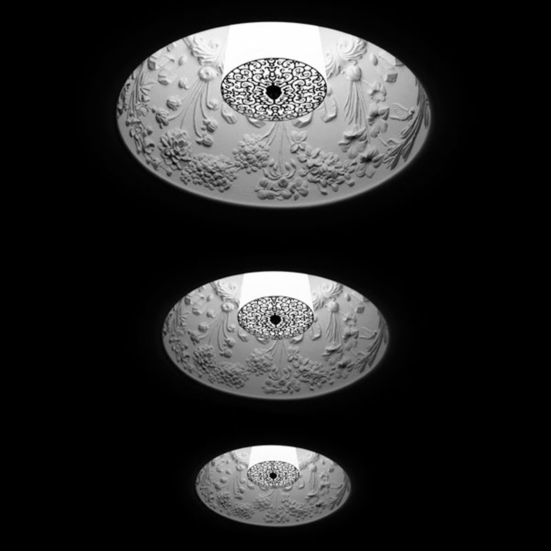 Skygarden Recessed Ceiling Light by Marcel Wanders, 60W T4 G9 Frosted