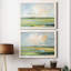 «Pastel Horizon I», ensemble de 2 peintures sur toile encadrées-741079388-741079381