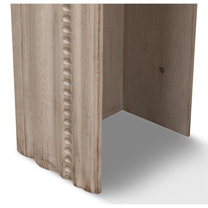 Mantel 72'' W Console Table, White