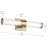 18.5" Linear Bath Bar Small LED with Clear Fluted Glass-108202102
