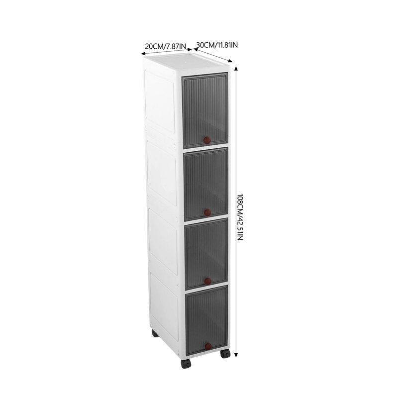 4 Drawer Storage Drawer, 4