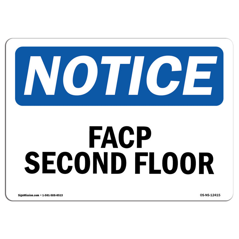 FACP Deuxième étage, H 18 po x l 24 po x P 0,1 po