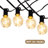 98ft Outdoor String Lights With 50+1 G40 Led Bulbs, Shatterproof Waterproof Connectable Plug-in Globe Lights For Backyard Patio Garden-125130463