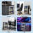 IUDommy 15.4'' W 50 Cans 1.7 Cubic Feet Freestanding/Built-In Wine & Beverage Refrigerator With Glass Door, Silver-125506915