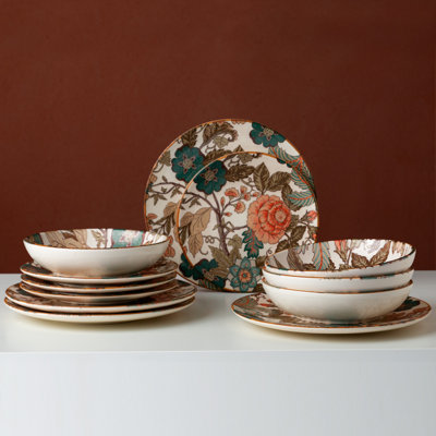 Satender Piece Dinnerware Set - Service for 4