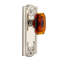 Grandeur Parthenon Plate Passage with Baguette Crystal Door Knob-1938320741-1938320740