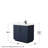 Miranda 36" Freestanding Single Bathroom Vanity with Quartz Top-97987361-97991449-97987362