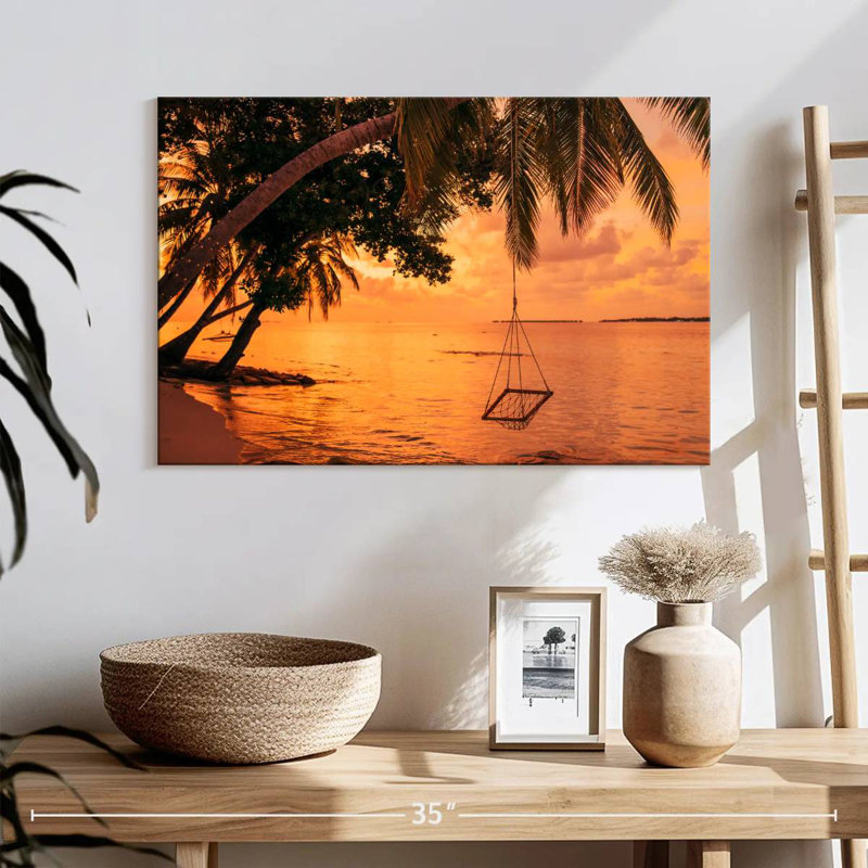 Gillard Swing On A Gillard Sunset, 16" H x 24" W