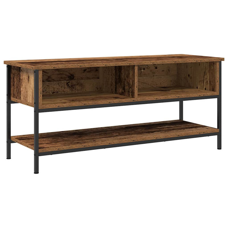 TV Cabinet 100 X 35 X 45 Cm Engineered Wood, Old Wood
