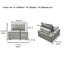 Canapé modulaire 6 pièces Chauna