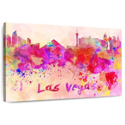 Sirci Las Vegas Skyline Splash