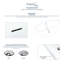 Baignoire de trempage autoportante 58 po. X 29 po. Marisol