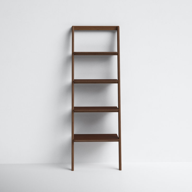 Lacey Ladder Bookcase, Black Walnut